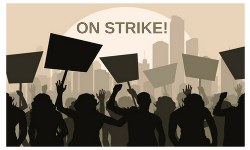 go on strike definition